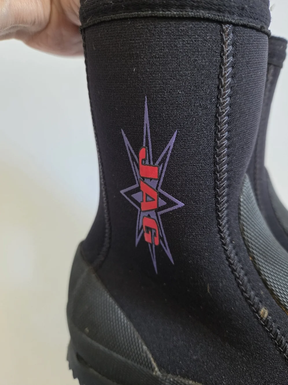 Jag neoprene diving wetsuit boots for kids US size 2 for 6T
